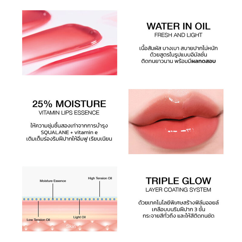 Merrezca Real Glow Lip 4.9g #03 Allure