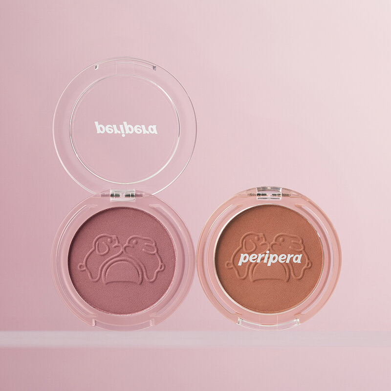 Peripera Pure Blushed Sunshine Cheek Tteok Recipe 4.1g #24 Mauve Cream