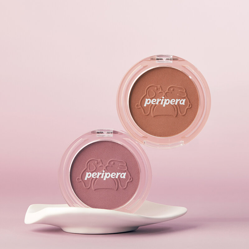Peripera Pure Blushed Sunshine Cheek Tteok Recipe 4.1g #24 Mauve Cream