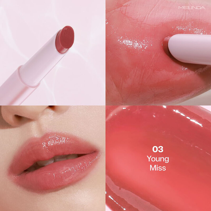 Mei Linda Pure Glow Glossy Balm 2g #03 Young Miss