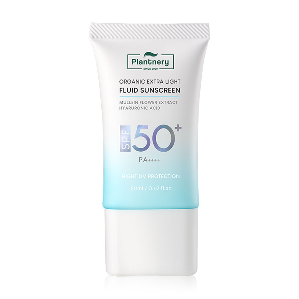 Plantnery Organic Extra Light Fluid Sunscreen SPF50+ PA++++ 20ml