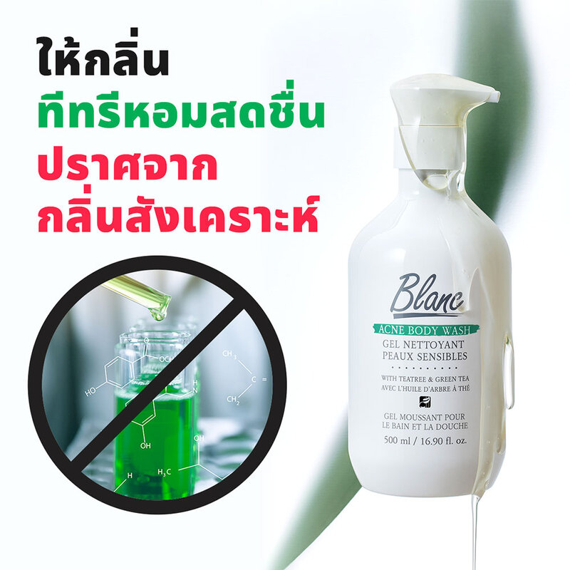 Blanc Nature Acne Body Wash 500ml