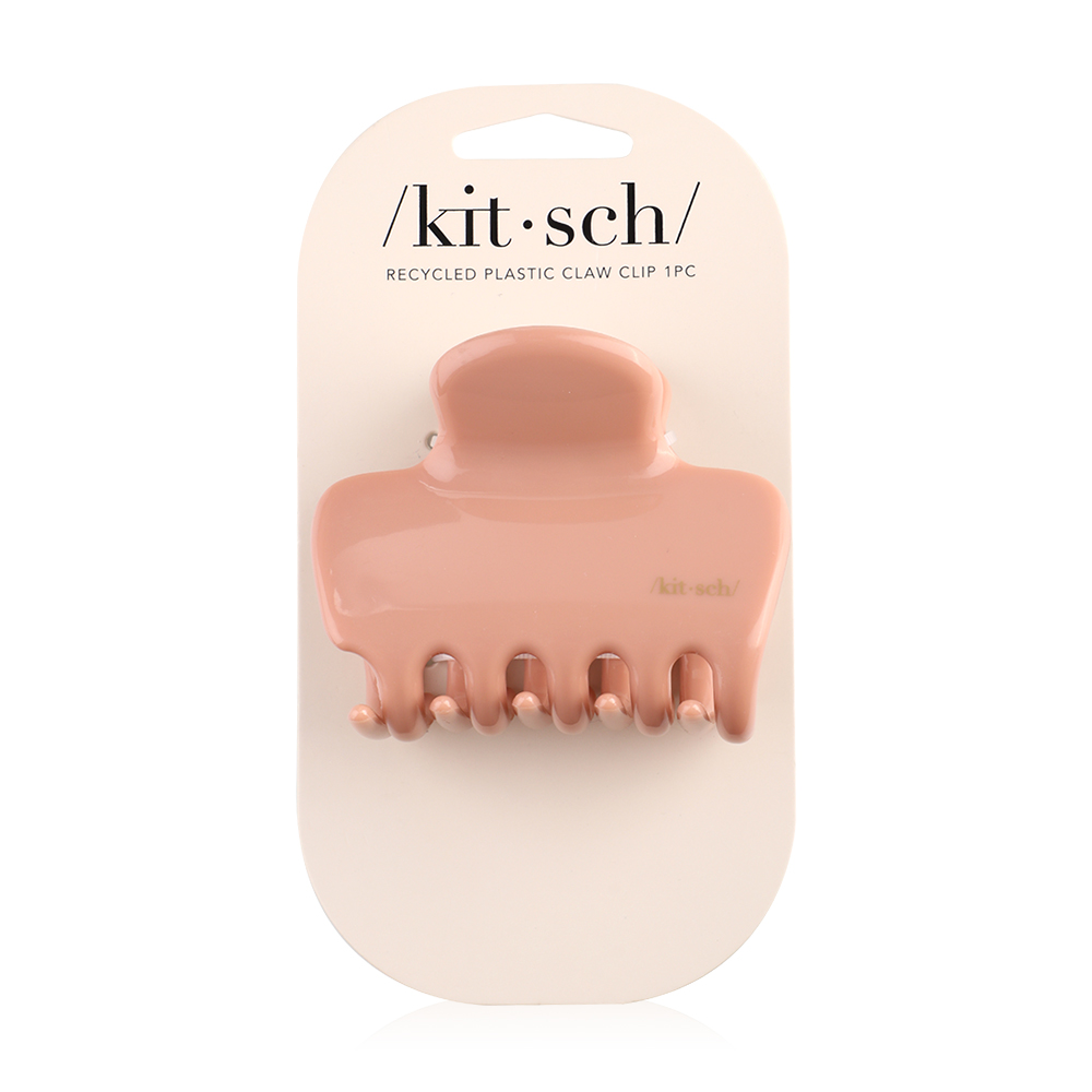 Kitsch Recycled Plastic Puffy Claw Clip #Rosewood