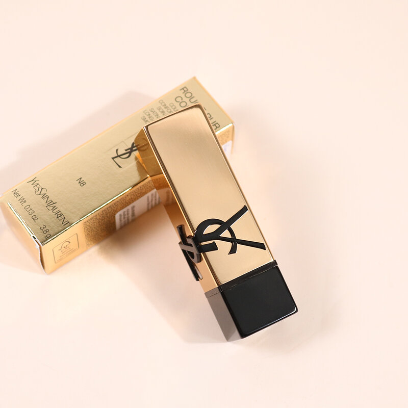 YSL Rouge Pur Couture Pure Color-in-Care Satin Lipstick 3.8g #N8 Blouse Nu