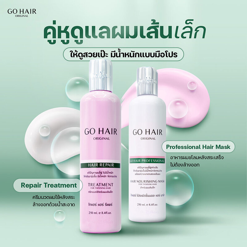 GO HAIR Professional Hair Nourishing Mask 250ml