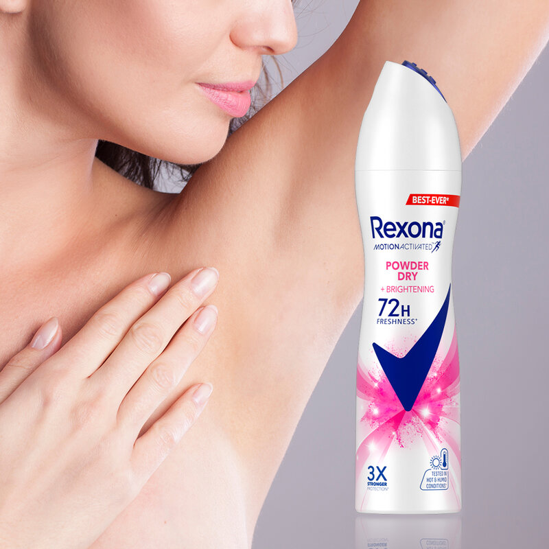 Rexona Spray Powder Dry Brightening Antiperspirant 135ml