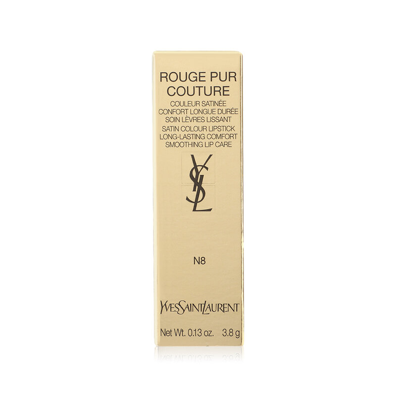 YSL Rouge Pur Couture Pure Color-in-Care Satin Lipstick 3.8g #N8 Blouse Nu
