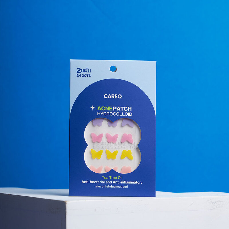 CAREQ Acne Patch Hydrocolloid 24 Dots #Butterfly4A