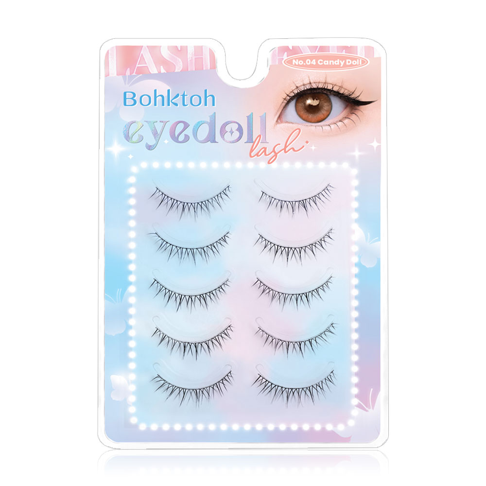 Bohktoh Eyedoll Lash 5 Pairs #04 Candy Doll