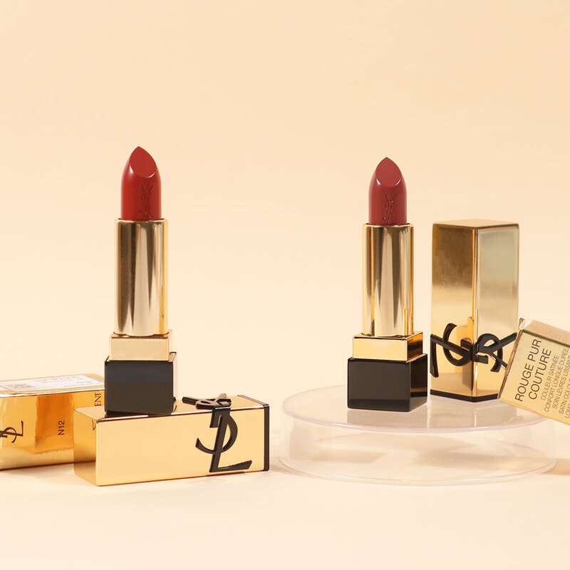 YSL Rouge Pur Couture Pure Color-in-Care Satin Lipstick 3.8g #N12 Nude Instinct