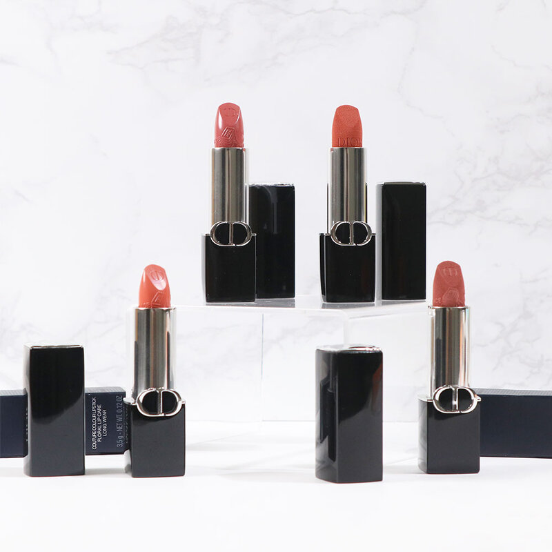 Dior Rouge Dior Lipstick Velvet Finish 3.5g #356 Coral Avenue