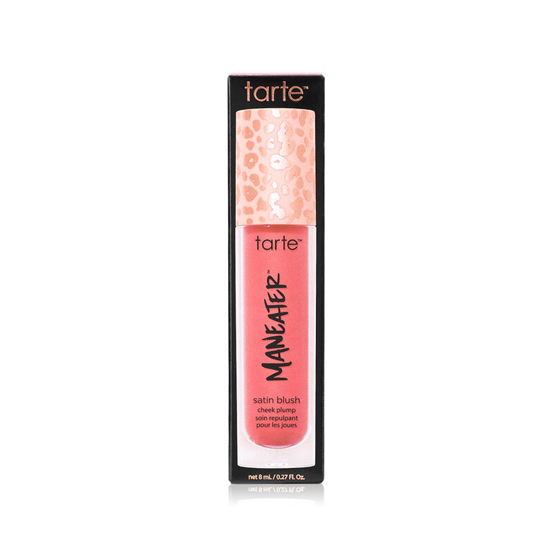 Tarte Maneater Satin Blush Cheek Plump 8ml #Pink Coral