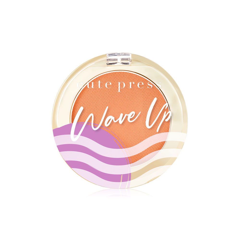 Cute Press Wave Up Power Fix Blush 4g #02 Tangerine