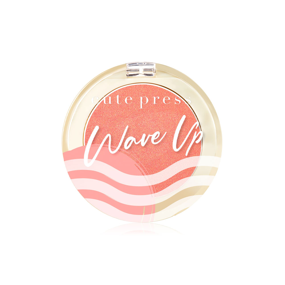 Cute Press Wave Up Power Fix Blush 4g #04 Shimmer Peach