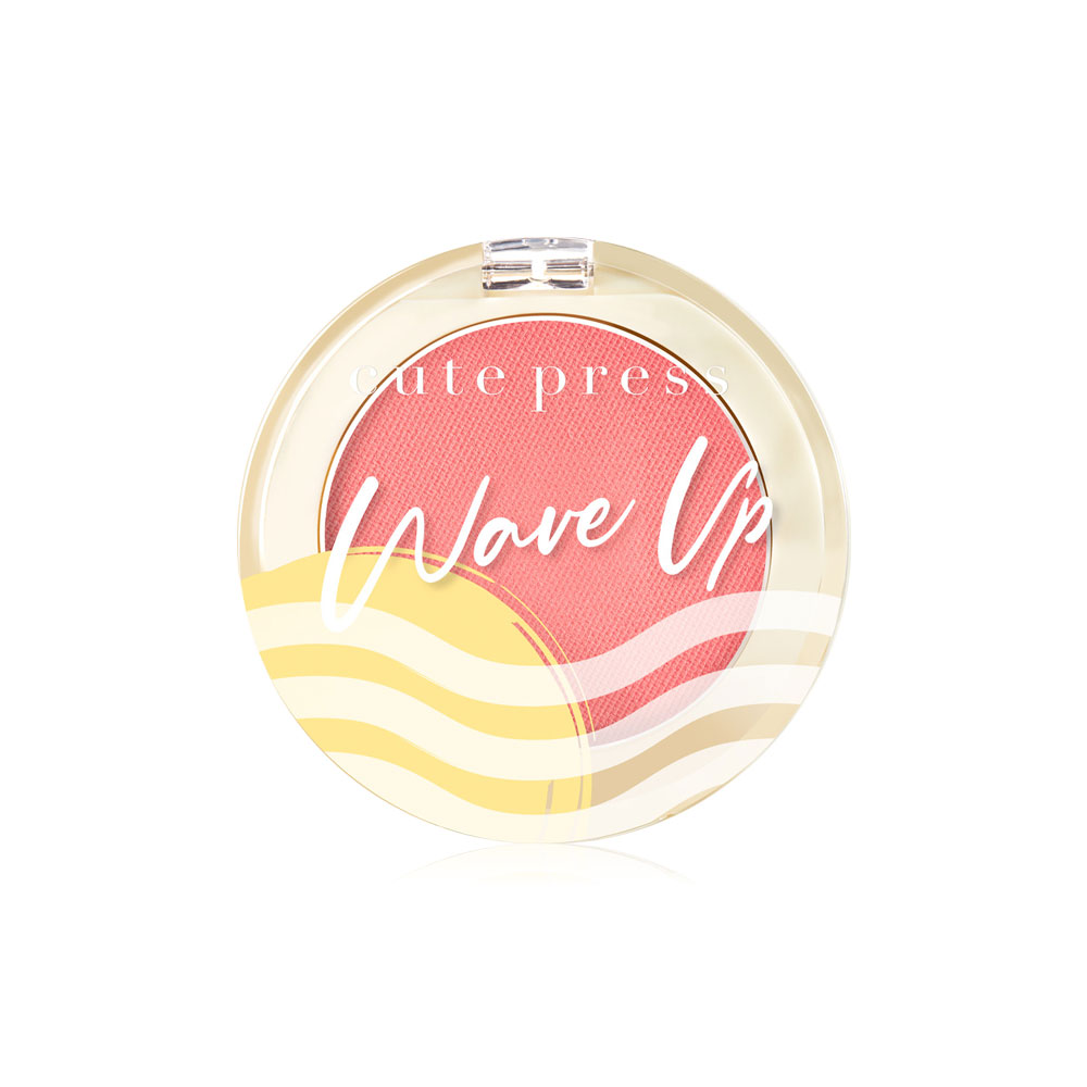 Cute Press Wave Up Power Fix Blush 4g #06 Hot Pink