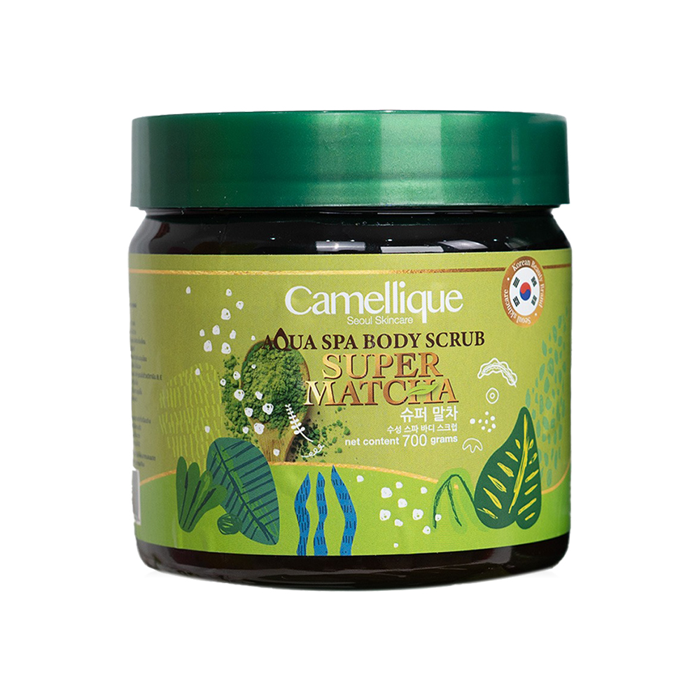 Camellique Aqua Spa Body Scrub Super Matcha 700g