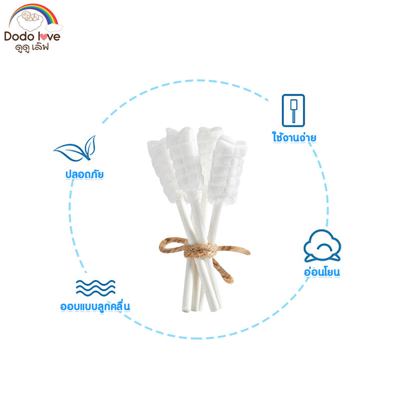 DODOLOVE Oral Cleaner For Baby 30pcs