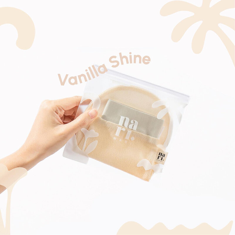 NARI Exfoliating Glove 1pc #Vanilla Shine