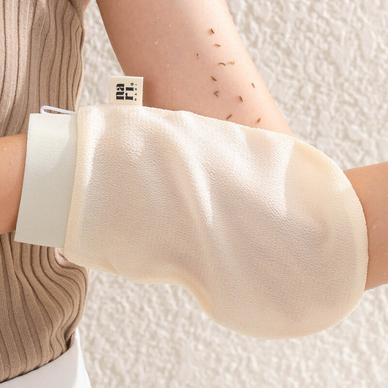 NARI Exfoliating Glove 1pc #Vanilla Shine