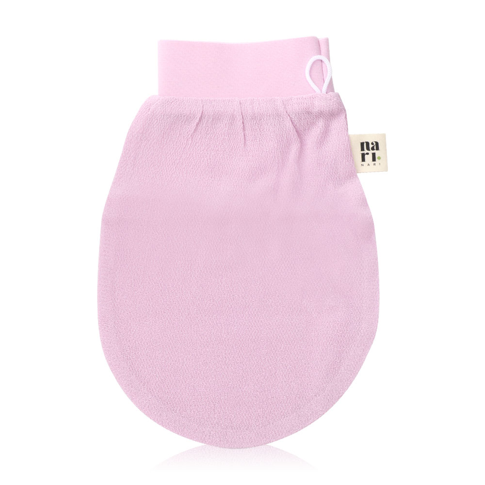 NARI Exfoliating Glove 1pc #Glowing Pink