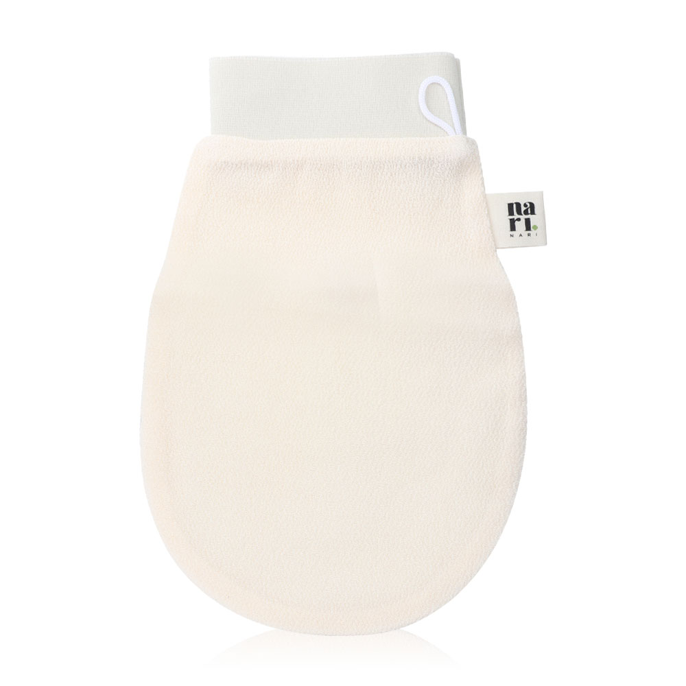 NARI Exfoliating Glove 1pc #Vanilla Shine