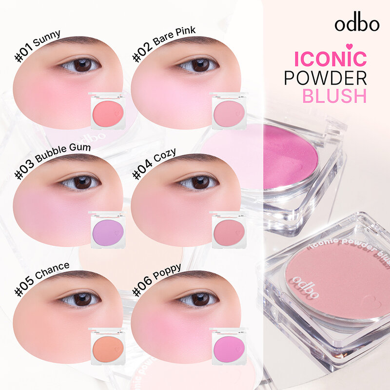 ODBO Iconic Powder Blush 4.2g #OD1325-01