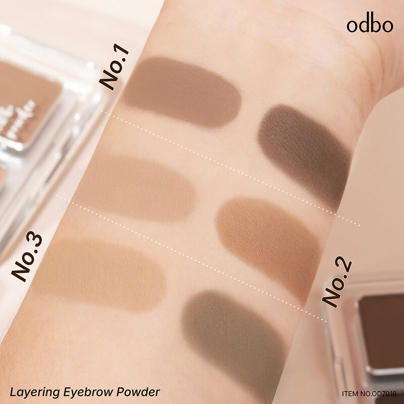ODBO Layering Eyebrow Powder 2.6g #OD7018-01