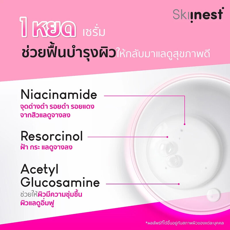 Skiinest Pure Niacinamide + Resorcinol Serum 30ml