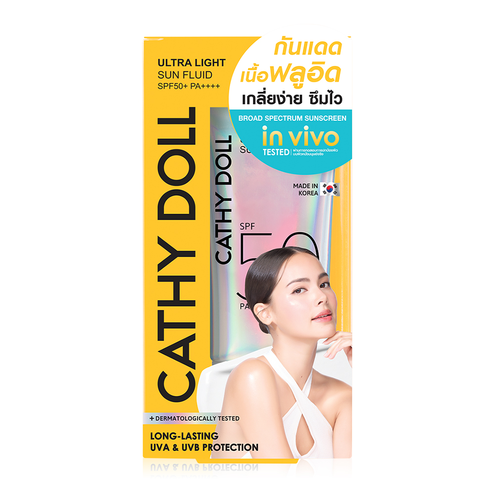 Cathy Doll Ultra Light Sun Fluid SPF50+/PA++++ 40ml