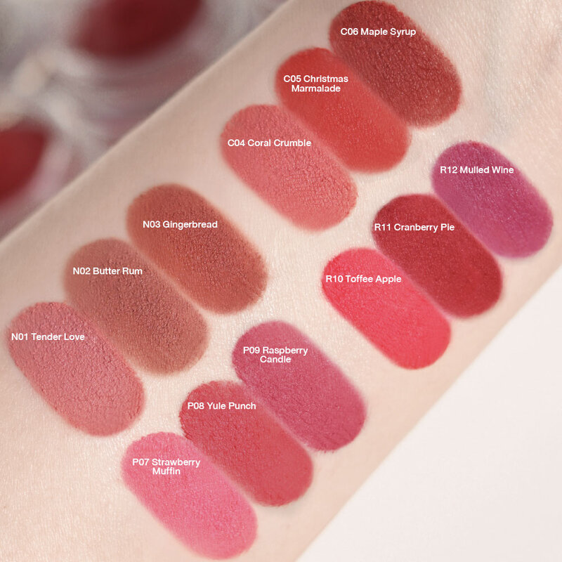 SASI Cuddle Joy Blur Pudding Lip 4g #P08 Yule Punch