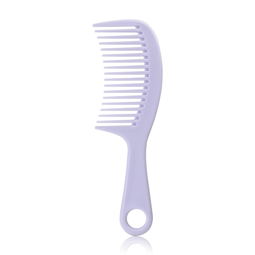 KVY Wide Tooth Detangling Comb #Purple