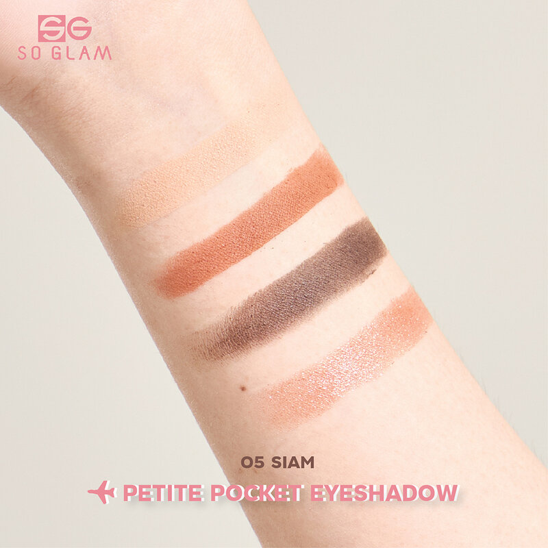 So Glam Petite Pocket Eyeshadow Palette 8g #05 Siam