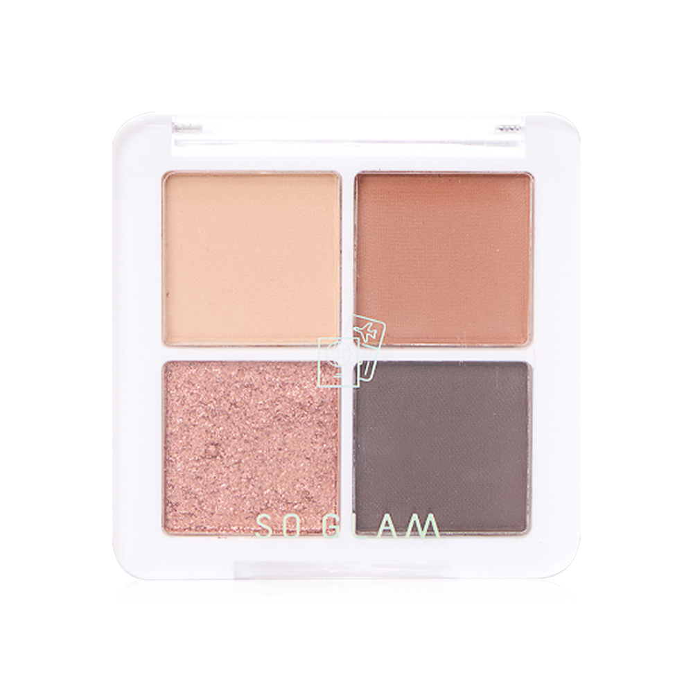 So Glam Petite Pocket Eyeshadow Palette 8g #05 Siam