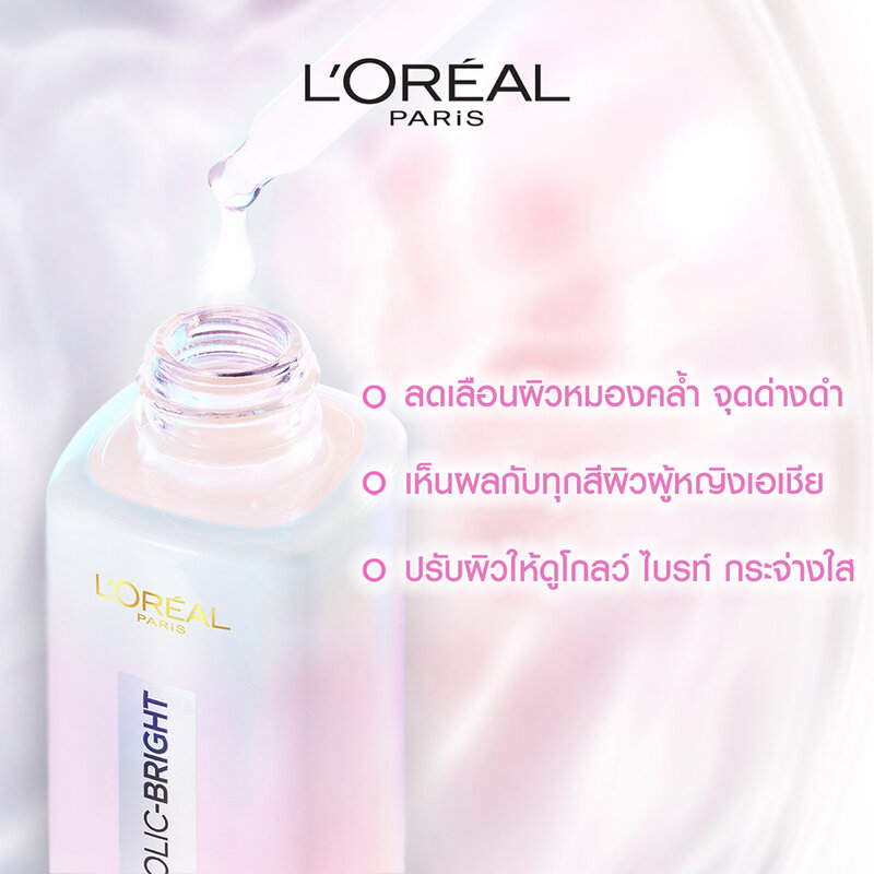 Loreal Paris Glycolic Bright Instant Glowing Serum [30ml x 2pcs].