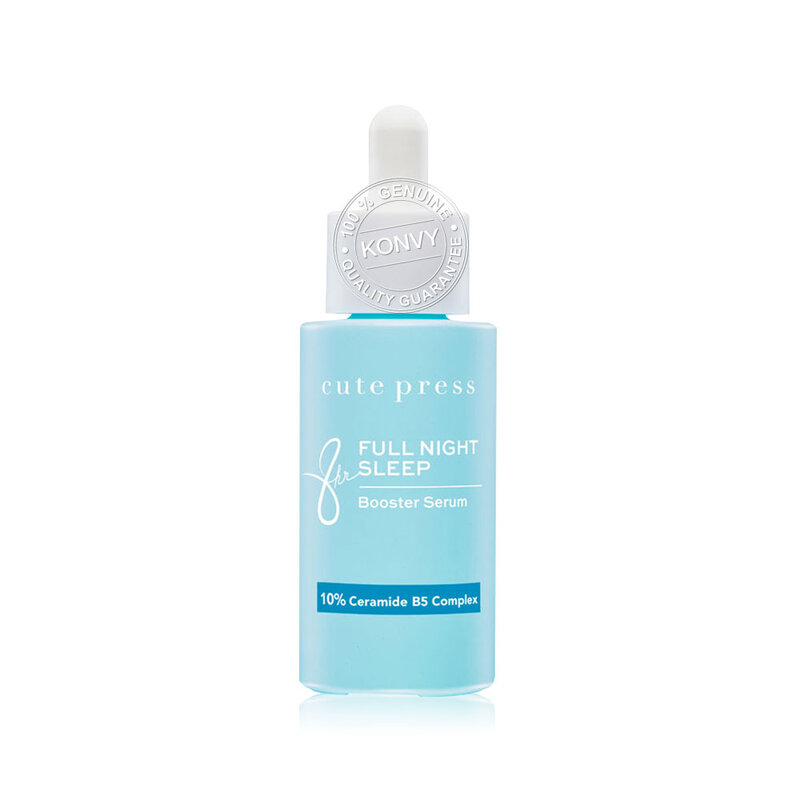Cute Press Set 2 Items Full Night Sleep Overnight Mask 50g + Sleep Booster Serum 30ml