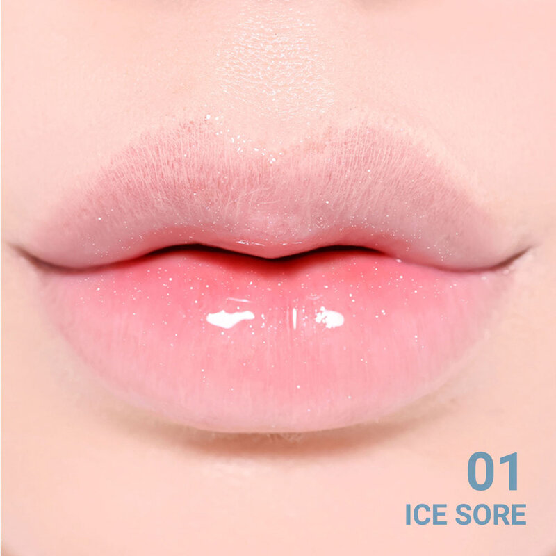 Charmiss Everything Nice Glitter Lip Gloss 2.2g [Random Package] #01 Ice Sore