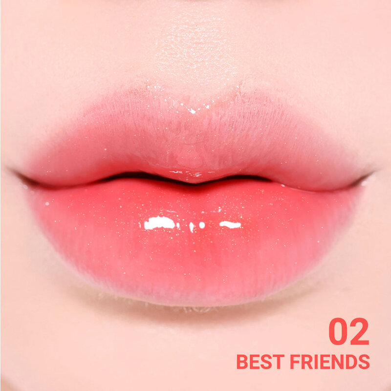 Charmiss Everything Nice Glitter Lip Gloss 2.2g [Random Package] #02 Best Friends