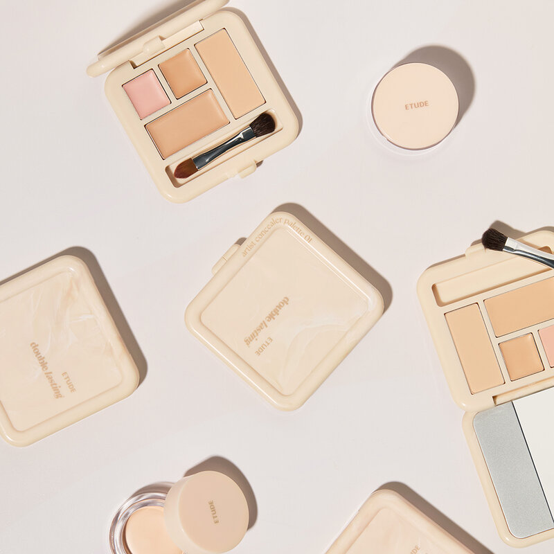 Etude Double Lasting Concealer Palette 5.3g #01 For Light To Fair Skin Tone