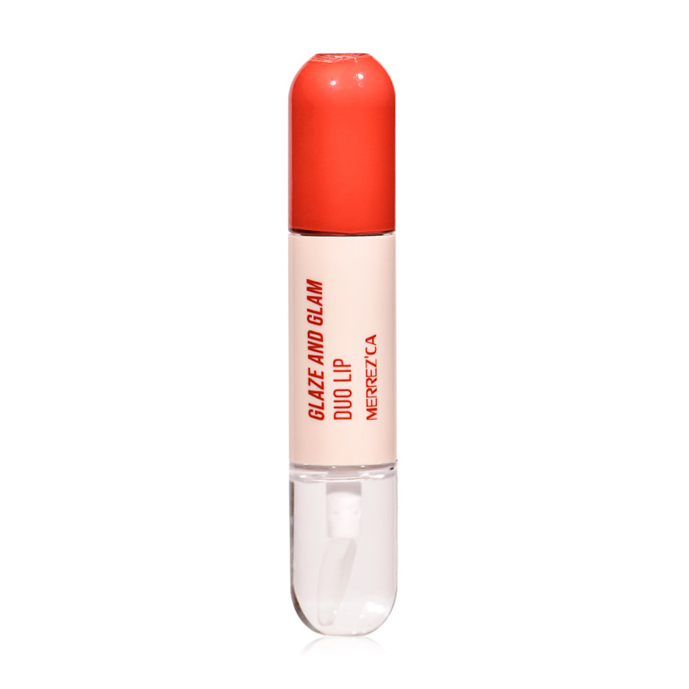 Merrezca Glaze & Glam Duo Lip 4ml #08 Honey Toast