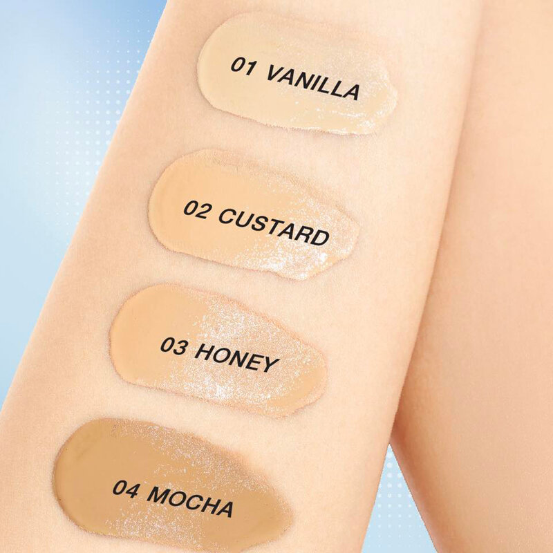 MizuMi Filter Effect Airy Skincare Cushion SPF50+ PA++++ 15g #03 Honey