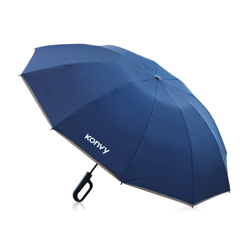 Konvy Automatic Reverse Folding Umbrella #Blue