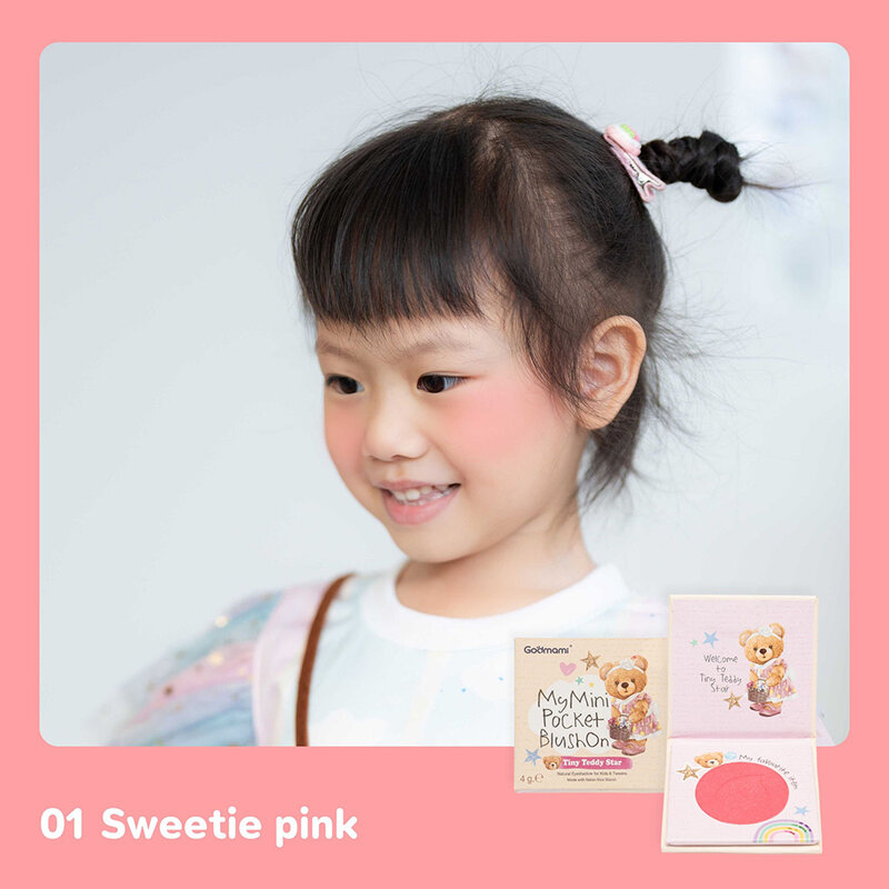 Godmami My Mini Pocket Blush 4g #01 ( สินค้าหมดอายุ : 2025.11.27 ) 