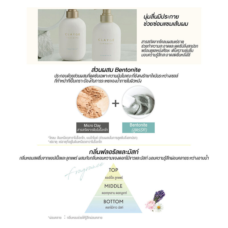 CLAYGE Shampoo SR 500ml