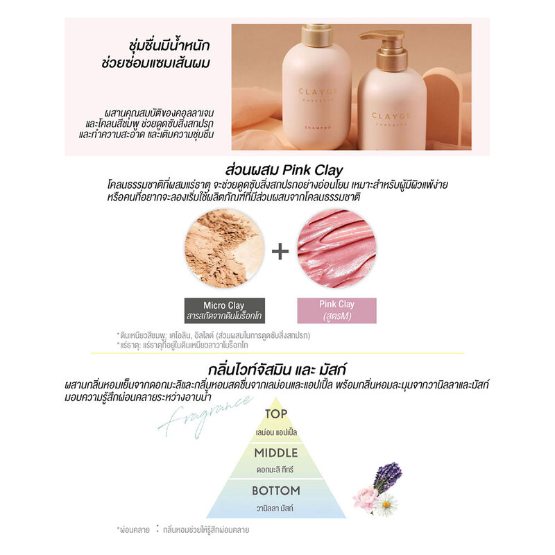 CLAYGE Shampoo M 500ml