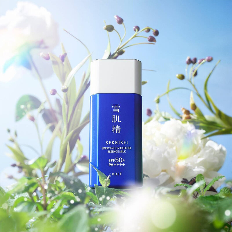 KOSE Sekkisei Skincare UV Defense Essence Milk SPF50+ PA++++ 60g