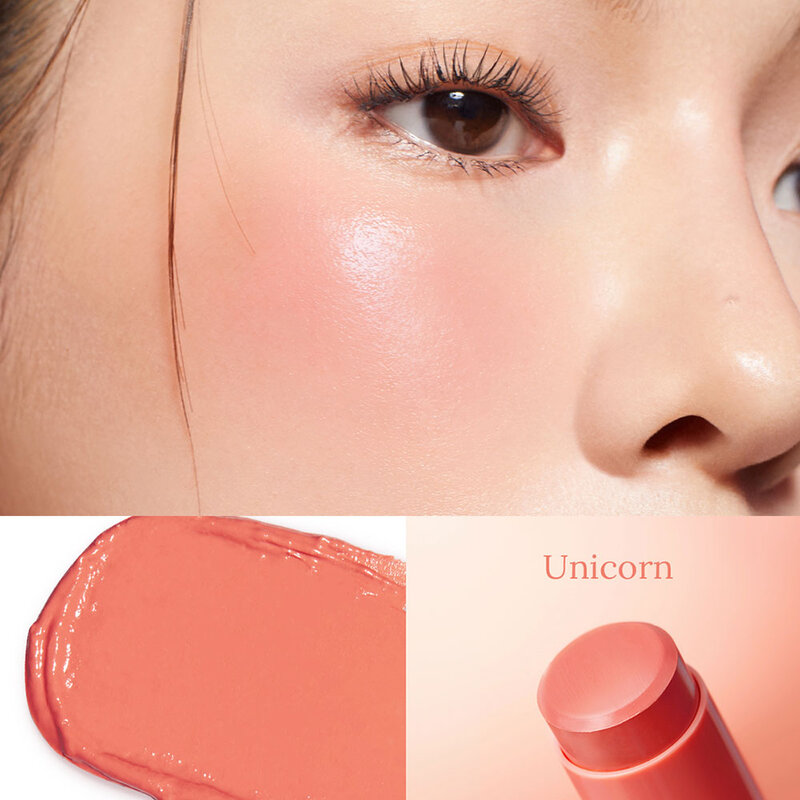 Merrezca Glowing Creamy Blush Stick 6g #Unicorn