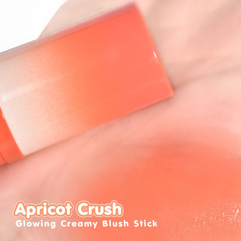 Merrezca Glowing Creamy Blush Stick 6g #Apricot Crush