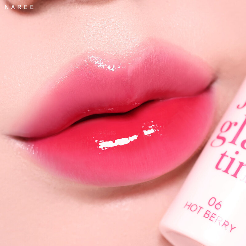 Naree Juicy Glam Tint 3g #06 Hot Berry