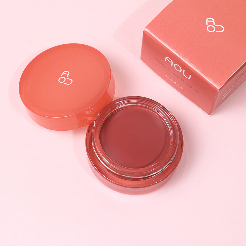 AOU Floofy Matte Balm 4.5g #01 Coral Balm
