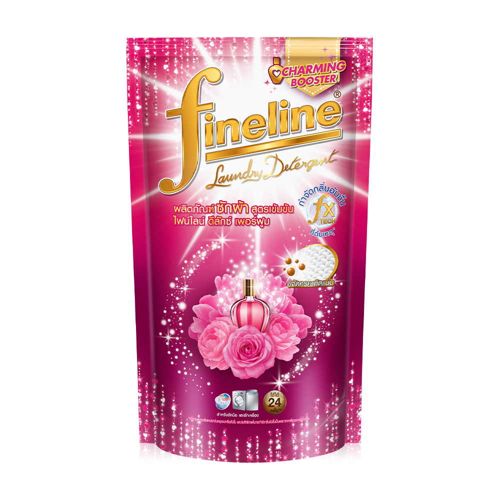 Fineline Laundry Detergent Concentrated Deluxe Perfume Crystal Bouquet 550ml